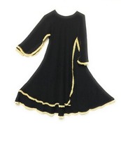 KIDS GIRLS BLACK ABAYA |