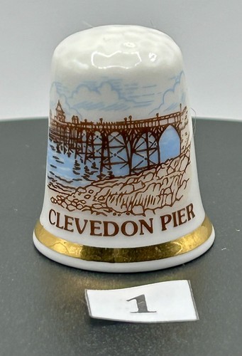 Bone china thimbles - bone,
