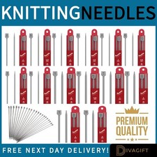 KNITTING NEEDLES SINGLE POINT