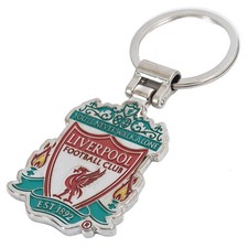Liverpool FC Boxed Crest Keyring (football club souvenirs memorabilia)