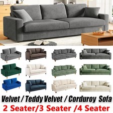 2/3/4 Seater Corduroy Sofa