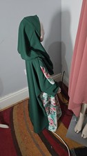 Girls Abaya with Hijab Muslim Dress Jilbab