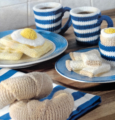 Fab knitted breakfast - knitted,
