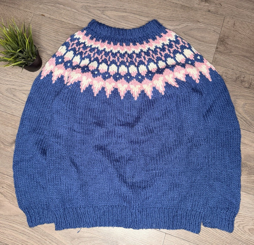 Made with tlc fair isle - with,