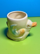 Vintage duckling ceramic egg - vintage,