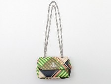 Vivienne Westwood BNWT Combat Tartan Orb Vegan Leather Crossbody Bag RRP: £225