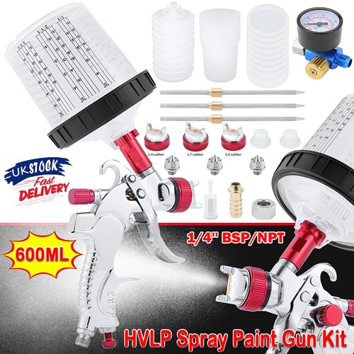 Hvlp spray gun kit gravity - gun,