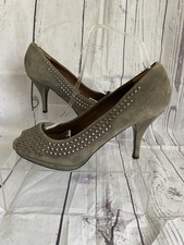ZARA Olive Green Suede  Stud