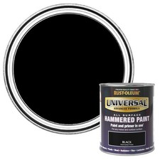 Rust-Oleum Universal All Surface Hammered Black 750ml