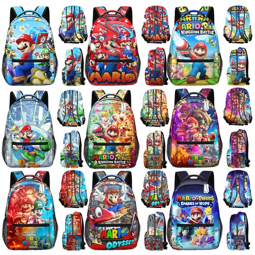 Super mario bros kids backpack - mario,