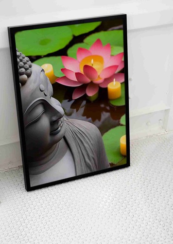 Buddha statue poster religion - buddha,