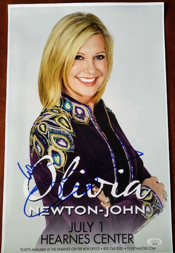 Olivia newton john - jsa, coa