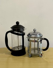 Set Of 2 New French Coffee Press Cafetiere John Lewis Habitat Great Condition
