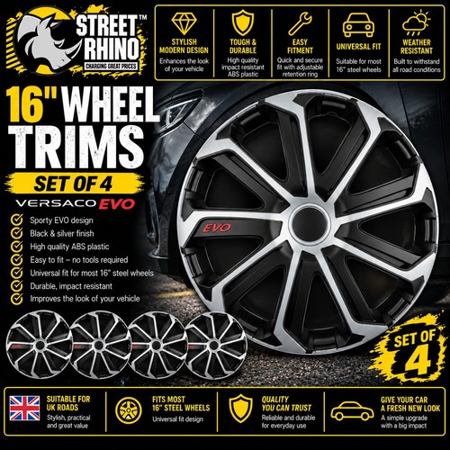 Wheel trims evo black - wheel,