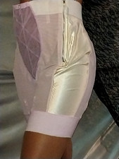 VTG 40S REAL SATIN SHINY ZIP