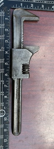 Vintage adjustable spanner - adjustable,