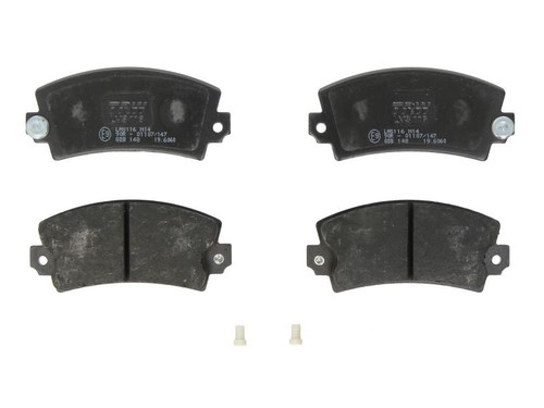 Brake pad set - pad, trw