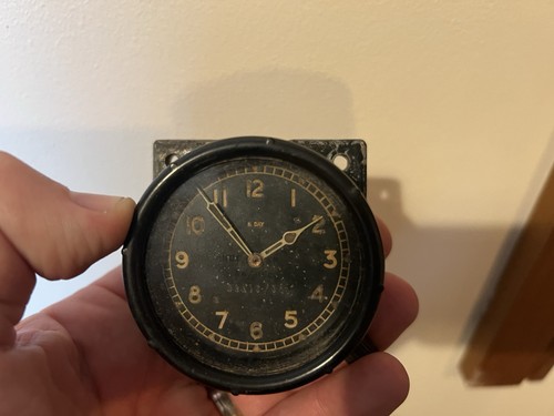 Ww2 raf aircraft clock - raf,