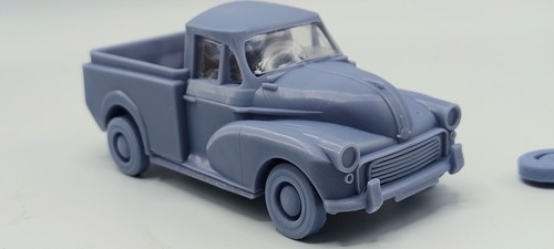 Morris minor pickup model - pickup, 1/24