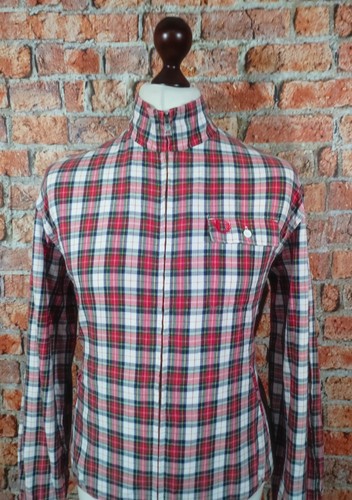 Fred perry tartan overshirt - tartan,