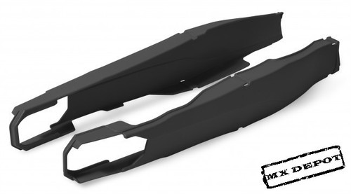 Polisport black swingarm - black,