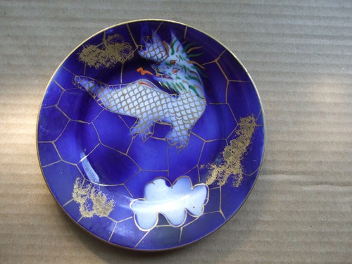 Pair decorative plates - pair,