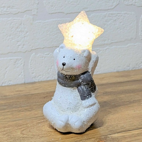 Christmas led polar bear - christmas,