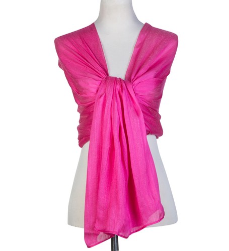 Ladies silky iridescent - ladies, scarf