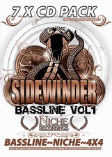Sidewinder Bassline Vol 1 Presents Niche CD Pack
