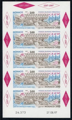 Monaco mini sheet 2333 2334 - mini, b