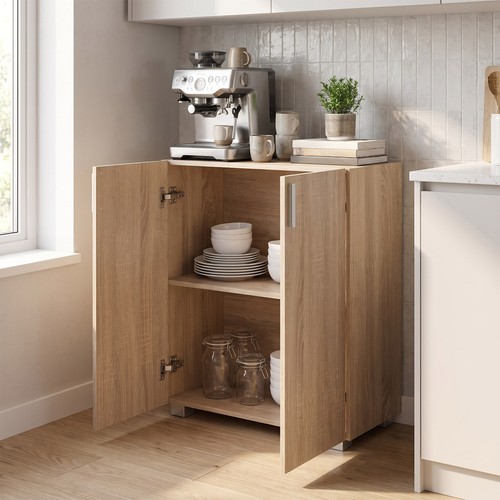 Tier freestanding cupboard - 2-tier,