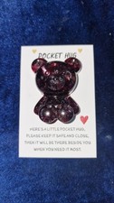 Garnet Chips Pocket Hug Resin