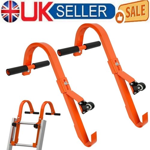 Pair extension ladder - ladder, roof