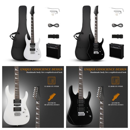 Electric guitar solid body hsh - solid,