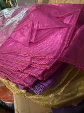 30 Pink Gold Purple Organza