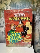 1993 RARE Looney Tunes Daffy Duck Crisp Packet – Walkers Promo