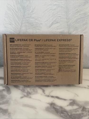 New physio control - lifepak, cr