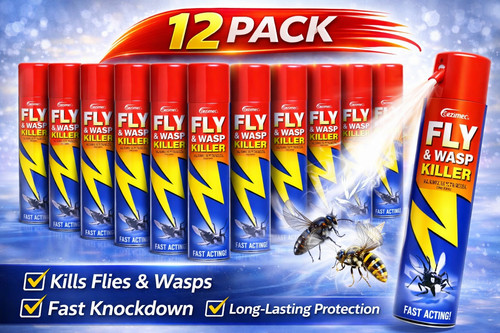 12x sanmex fly wasp killer - sanmex, &