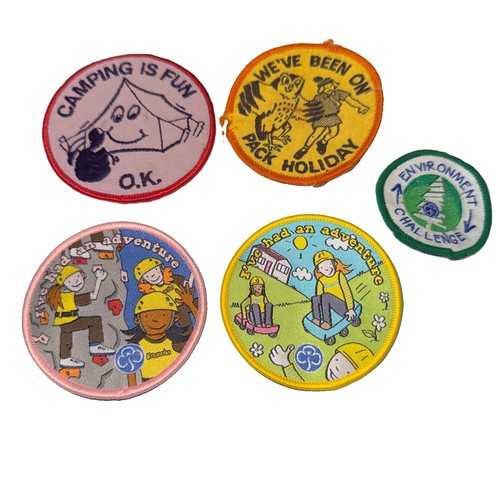 Girlguiding badges bundle - girlguiding,