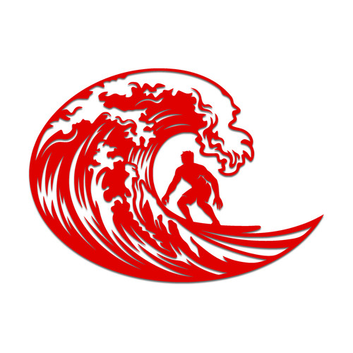 Surfs camper side sticker - surfs,