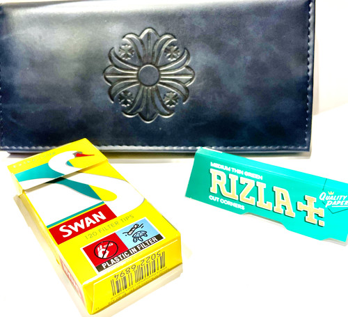 Tobacco smoking pouch - smoking, embossed