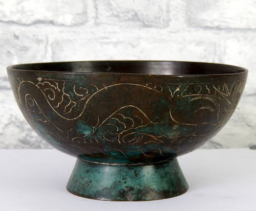 Vintage antique chinese bronze - vintage,