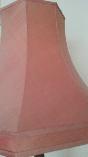 Terracotta colour lamp - ,