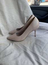 NEXT….Never Worn ….Baby Pink Leather Stiletto Medium High Shoes Size 6.5