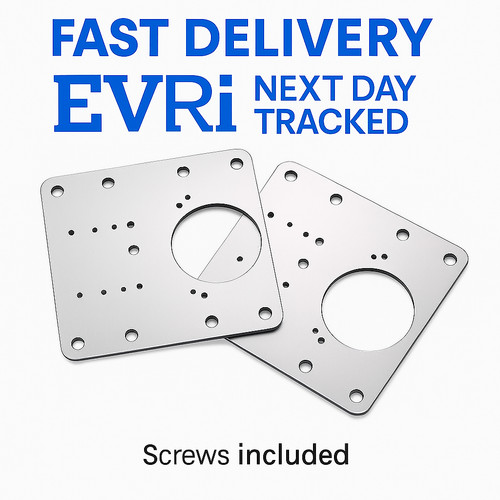 Cabinet hinge repair plate 2 - hinge,