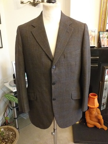 Daks wool mens blazer vintage - wool,