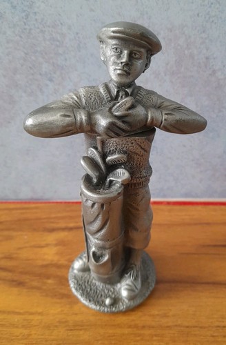 Golfer bottle opener pewter - bottle,