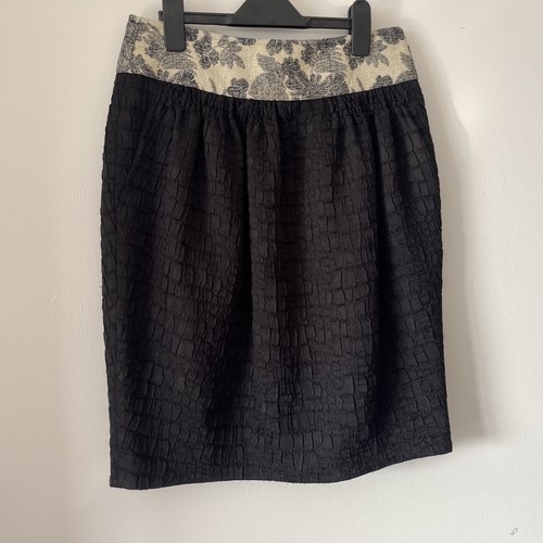 Jesire textured skirt black - textured, skirt,
