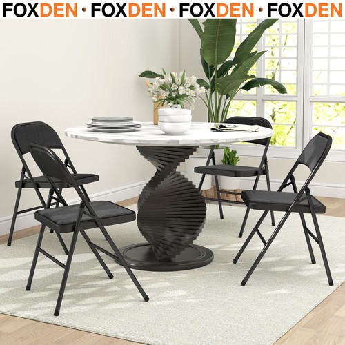Folding dining chairs set 4 - folding,