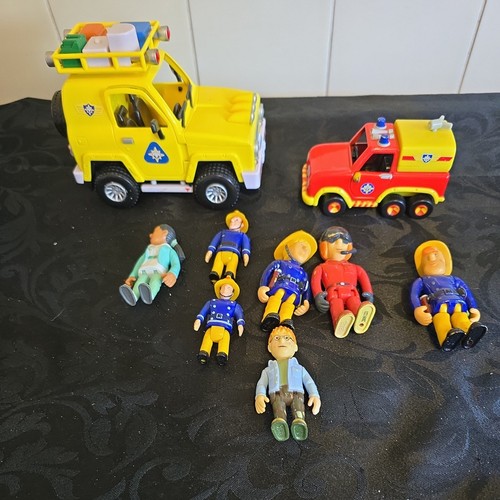Fireman sam vechicles and - sam,